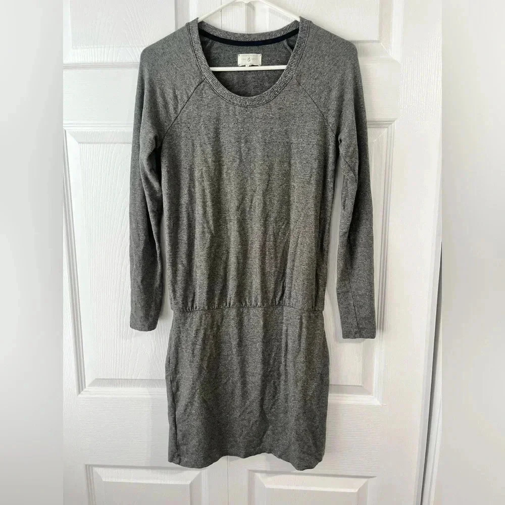 Lou & Grey Signature Soft Crew Neck Long Sleeve Sweater Dress XS